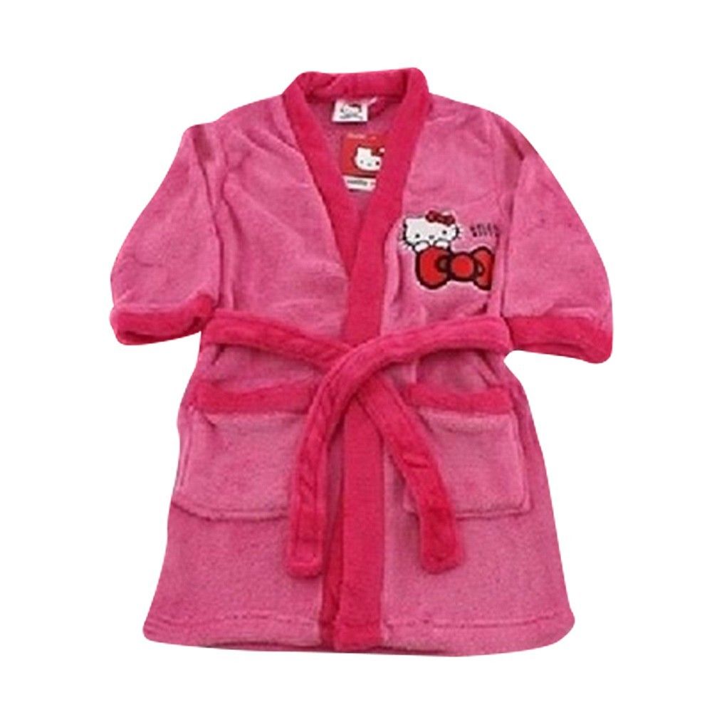 Peignoir - Robe De Chambre Hello Kitty Rose Taille De 3 ? 8 Ans