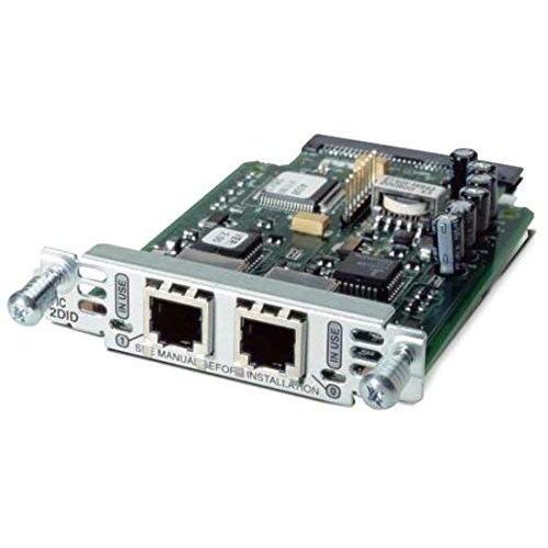 Cisco 2-Port FXS Enhanced and DID Voice/Fax Interface Card - Module voix/fax - ports analogiques : 2 - pour Cisco 28XX, 28XX 2-pair, 28XX 4-pair, 28XX V3PN, 29XX, 38XX, 38XX V3PN, 39XX; IAD 2430