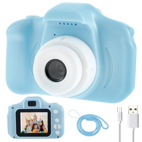 Carte SD 32 Go pour appareil photo pour enfants - Appareil photo bleu