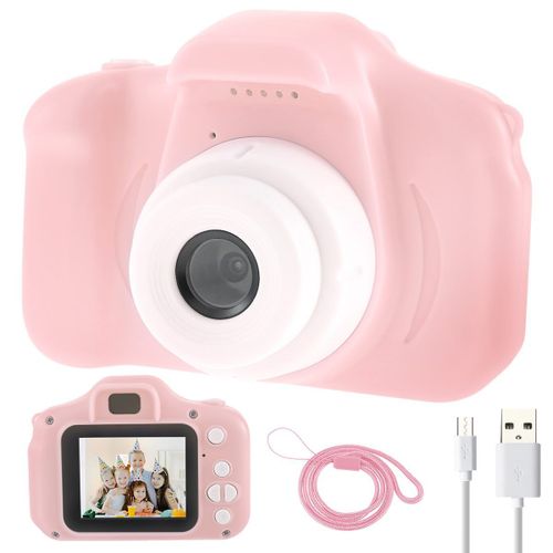 Carte SD 32 Go pour appareil photo pour enfants - Appareil photo rose