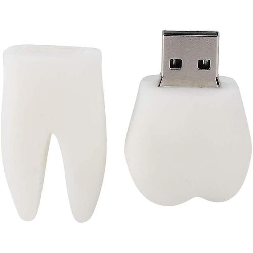Clé USB 2.0 16 Go en forme de dent mignonne -