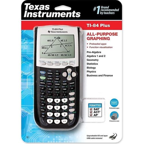 Ti - Calculatrice graphique 84 Plus - Noir -