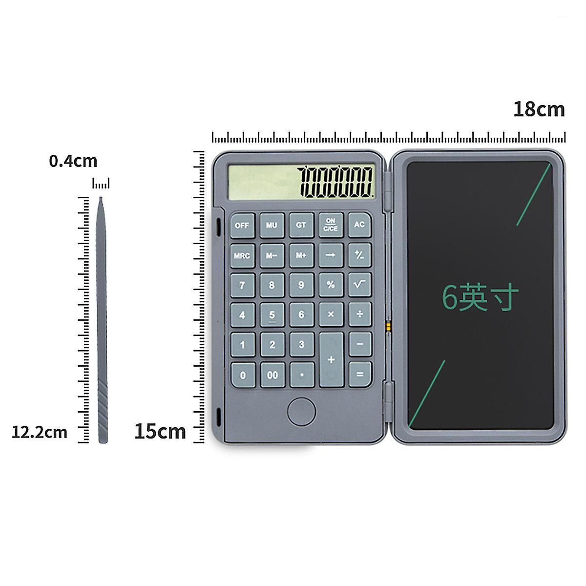 Calculatrice de poche avec tablette d'criture LCD 6,5'' et ...