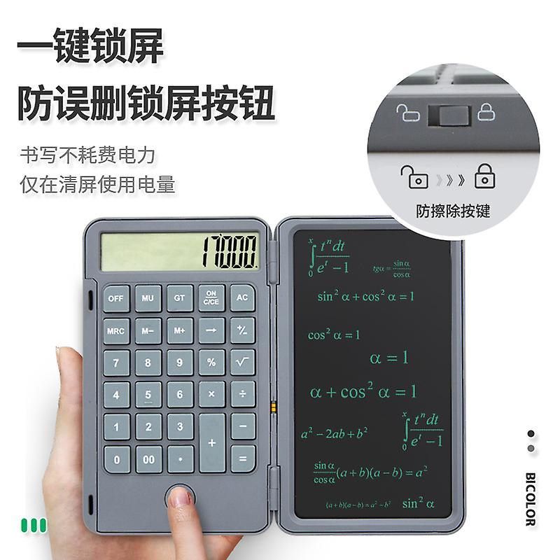 Calculatrice de poche avec tablette d'criture LCD 6,5'' et ... - 2