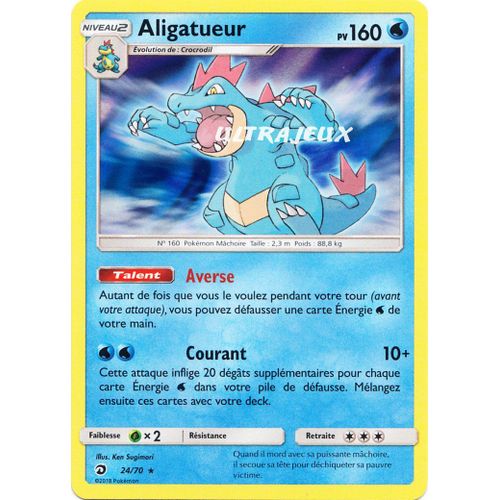 Pokémon - 24-R/70 - Aligatueur - Reverse