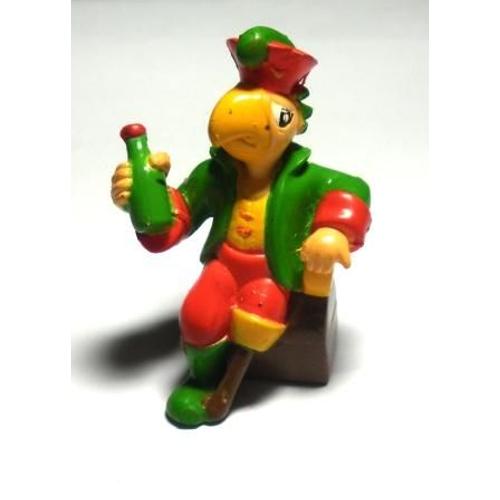 Figurine Miami Serie Perroquets Pirates N 1 Pirate Sur Un Coffre Rakuten