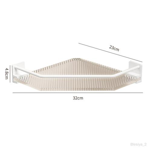 Support de rangement d'angle pour bain, support de rangement d'angle mural