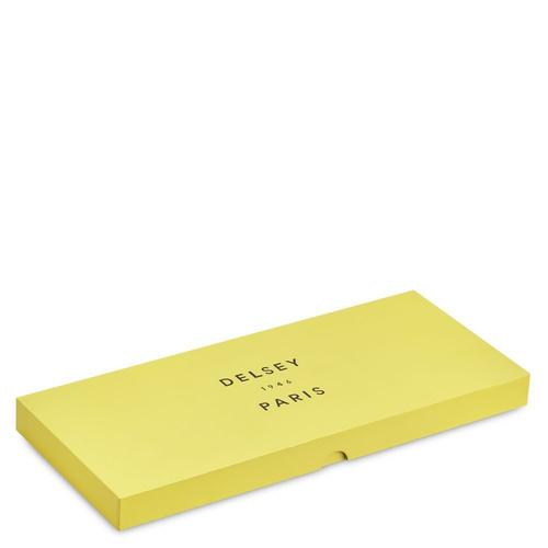 DELSEY PARIS - TRAVEL ACCESSORIES - Set de 2 valises rigides 6cm - Jaune lumineux