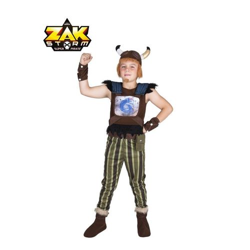 Déguisement De Crogar De Zak Sotrm Avec Casque Avec Perruque Pour Garçon (Taille 10-12a)