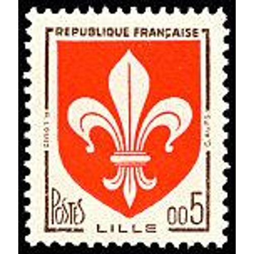 Armoiries De Lille En Nouveaux Francs