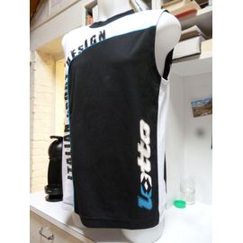 Maillot Basket Lotto Bleu / Blanc