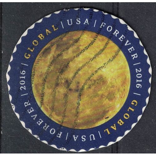 Etats Unis 2016 Oblitéré Used Global Forever The Moon La Lune Su