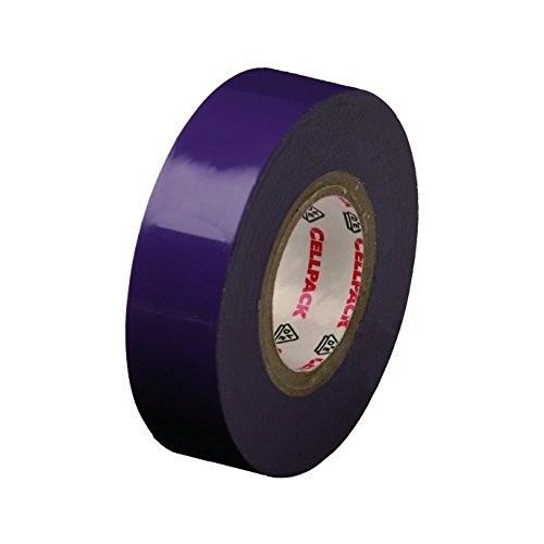 Ruban isolant CellPack 145830 violet (L x l) 10 m x 15 mm caoutchouc 1 rouleau(x)