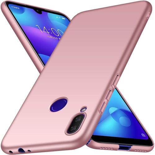 Coque Huawei Honor 20, Étuis Slim Armor Cover, Protection Des Bords Ultra Fins En Gel Pc Conception Durable, Pour Huawei Honor 20 Série Slim Fit Or Rose