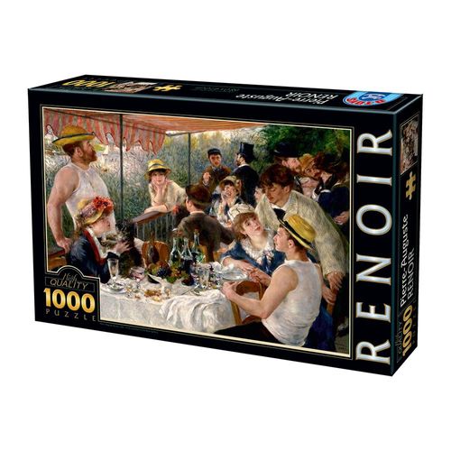 Puzzle 1000 Pièces Auguste Renoir - Déjeuner Des Canotiers