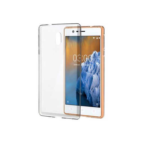 Nokia Slim Crystal Case - Coque De Protection Pour Téléphone Portable - Polyuréthanne Thermoplastique (Tpu) - Transparent - Pour Nokia 3