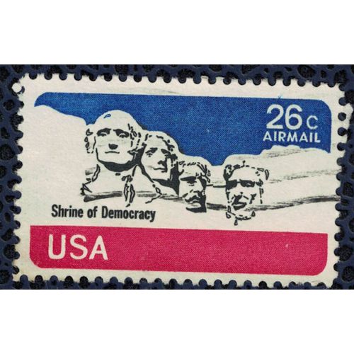 Etats Unis 1974 Oblitéré Used Mont Rushmore Mémorial Shrine Of Democracy