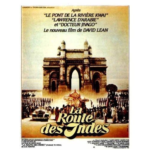 La Route Des Indes - 1984 - Victor Banerjee, Peggy Ashcroft - 40x56cm - Affiche Cinéma Originale - Envoi Plié