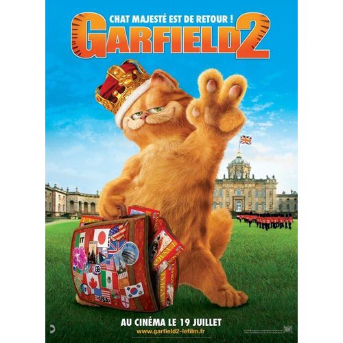 Garfield 2 - 2005 - Sébastien Cauet, Virginie Efira, Jennifer Love Hewitt - 40x56cm - Affiche Cinéma Originale - Envoi Plié