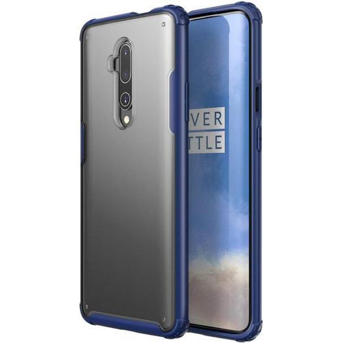 Coque Oneplus 7t Pro, Ultra-Mince Couverture Arrière Transparente, Ultra-Léger Flexible D'absorption De Choc Anti-Chute Coque Pour Oneplus 7t Pro - Bleu