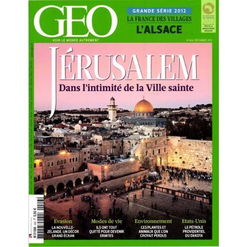 Geo 406 Jérusalem Dans L'intimité De La Ville Sainte