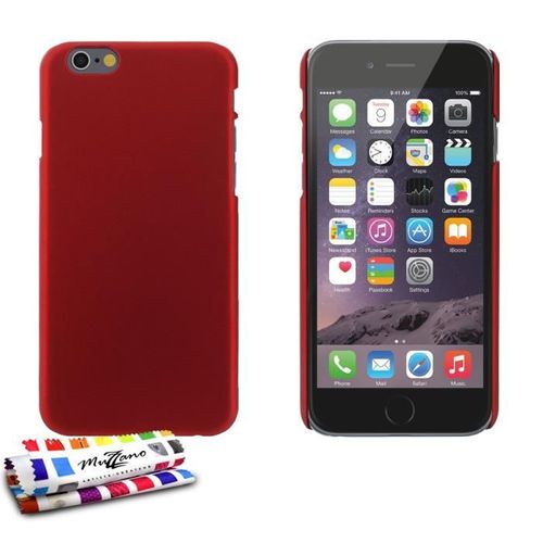 Coque Iphone 6 6s (4"7) Pearls Rouge Silicone Rigide (Tpu)