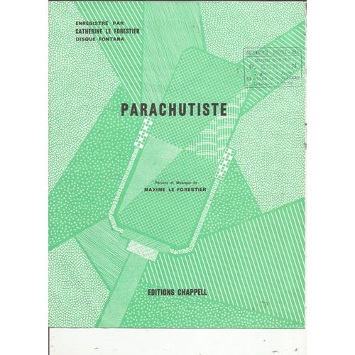 Parachutiste Catherine Le Forestier Guitare Et Piano