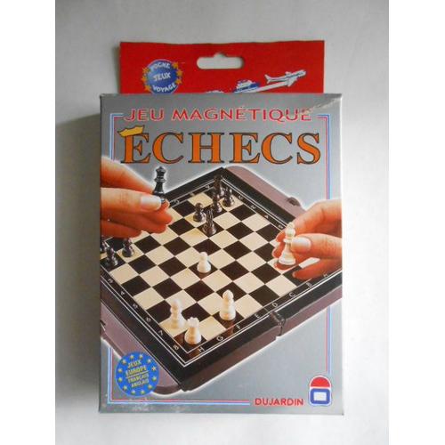 Jeu D'échecs Magnétique - Jeu Voyage Plateau Pliant T Pions Magnétiques