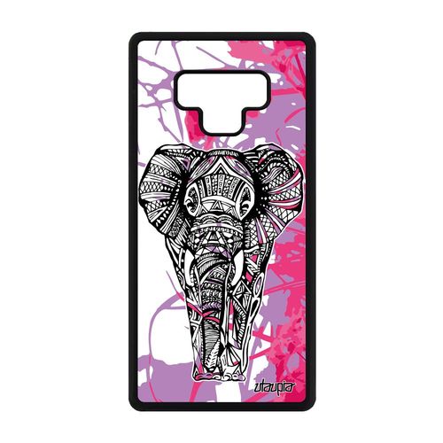 Coque Pour Note 9 Silicone Elephant Mobile Sagesse Rose Pas Cher Samsung Galaxy Note 9