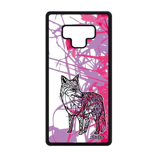 Coque Silicone Antichoc Pour Samsung Note 9 Renard 4g Rose Tribal Housse Samsung Galaxy Note 9