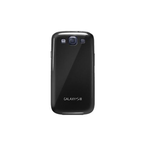 Coque Samsung Galaxy S3 Noir Glossy Silicone Semi-Rigide (Tpu)