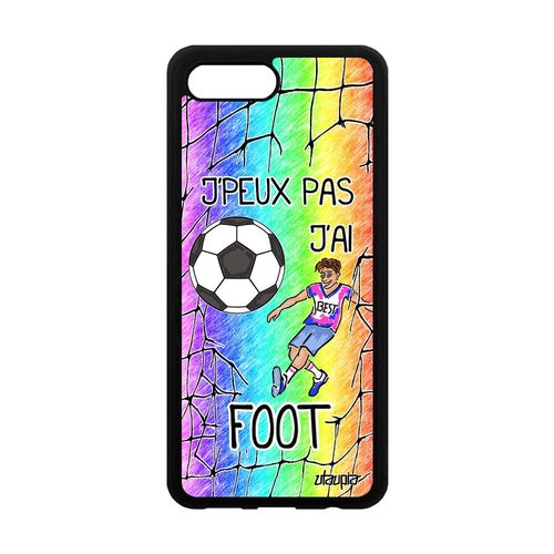 Coque J'peux Pas J'ai Foot Honor 10 Silicone Humour Portable Bumper Case Vert De
