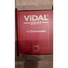 Dictionnaire Vidal 2017