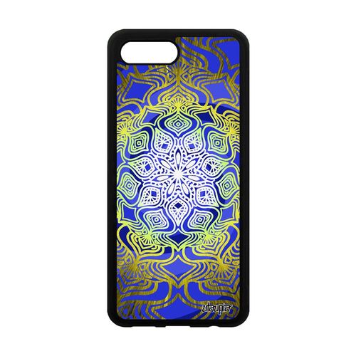 Coque Mandala Indien Honor 10 Silicone Jaune Alu Tatouage Univers Swag Rosace De