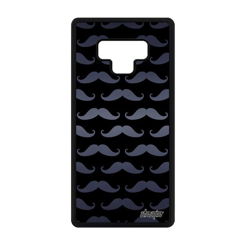 Coque Silicone Samsung Note 9 Moustache Imprime Gris Swag Etui Design En Samsung Galaxy Note 9