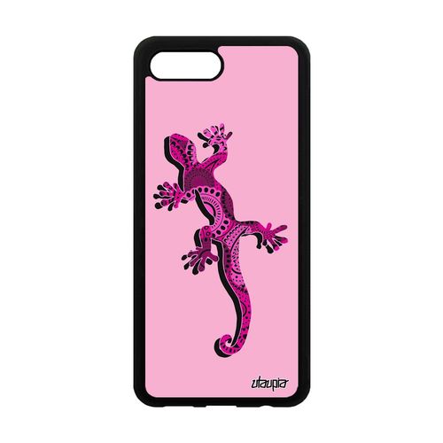 Coque Honor 10 Silicone Salamandre Etui Rose Esprit Du Feu Cover Mobile Tendance