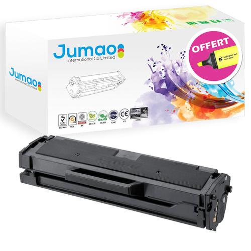 Toner cartouche d'impression Jumao pour Samsung MLT-D111S, Noir 1000 pages+ Fluo offert