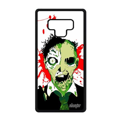 Coque Note 9 Silicone Mort Vivant Horreur Fin Du Monde Vert Sang Samsung Galaxy Note 9