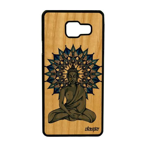 Coque Galaxy A3 2016 Bois Silicone Bouddha Dessin D'or Telephone Chine A Samsung Galaxy A3 2016