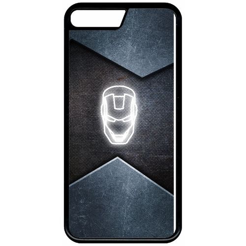Coque Pour Smartphone - Superhero Iron The Man - Compatible Avec Apple Iphone Xs - Plastique - Bord Noir