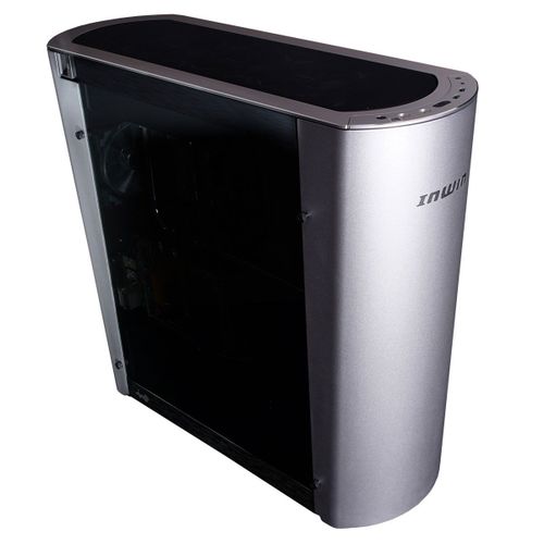 Boitier PC Grand Tour E-ATX InWin 915 RGB avec panneau vitré - Argent