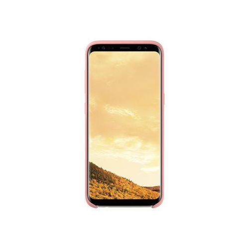 Samsung Silicone Cover Ef-Pg950 - Coque De Protection Pour Téléphone Portable - Silicone - Rose - Pour Galaxy S8
