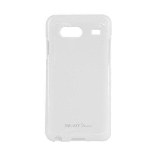 Coque Samsung Galaxy S Advance Blanc Glossy Silicone Semi-Rigide (Tpu)
