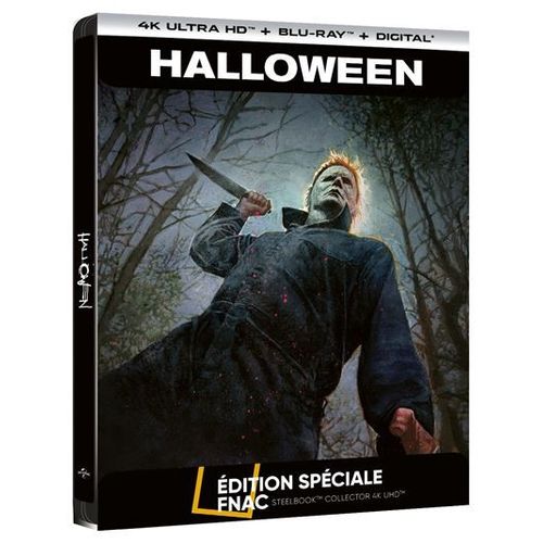 Halloween Steelbook Edition Spéciale Fnac Blu-Ray + Blu-Ray 4k Ultra Hd