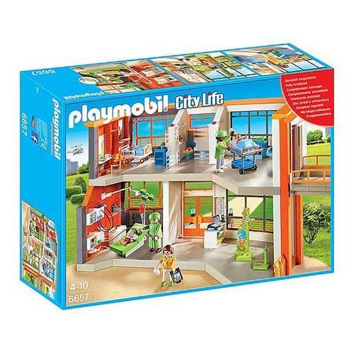 6657-Hôpital Pédiatrique Aménagé - Playmobil City