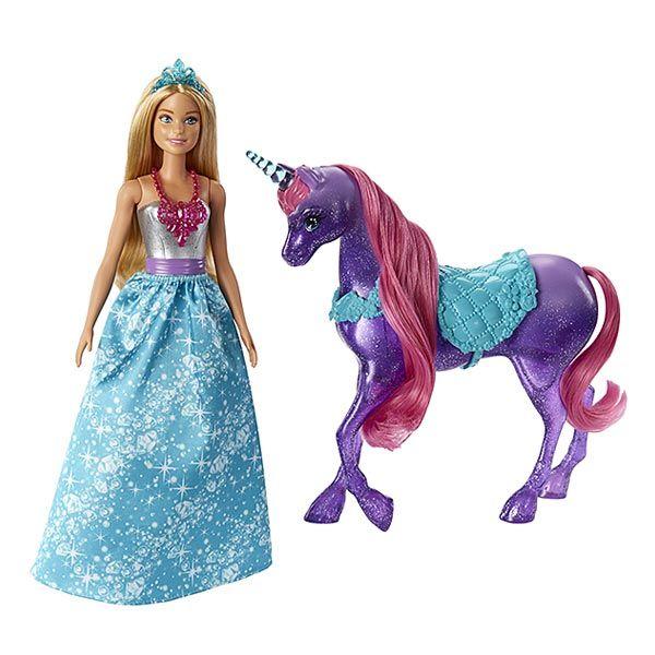 Barbie - Dreamtopia - Poupée Barbie Princesse et Licorne