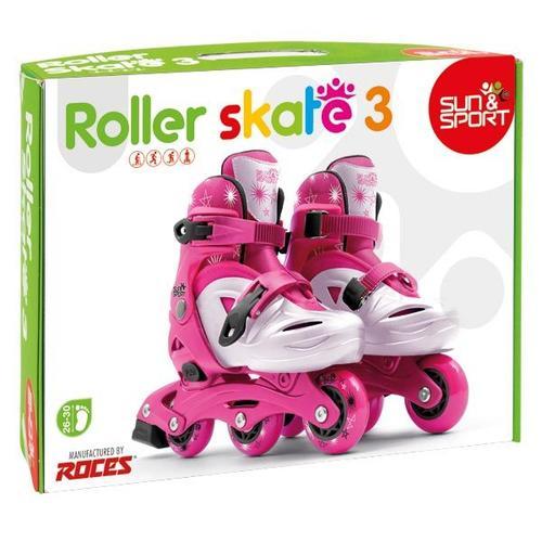 Rollers Rose Taille 26-30