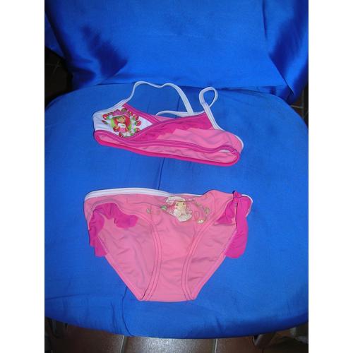 Maillot De Bain 2 Pièces 4 Ans Charlotte Aux Fraises.