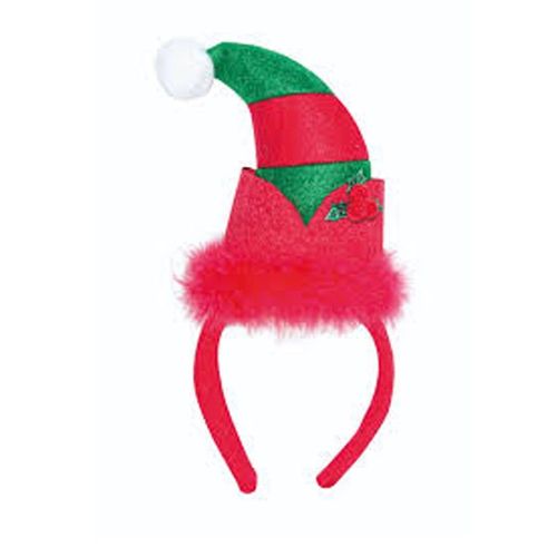 Serre-Tête Bonnet De Lutin De Noël Adulte