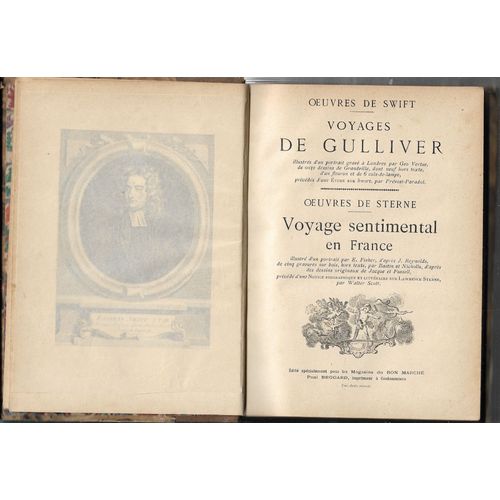 Voyages De Gulliver (Swift) - Voyage Sentimental En France (Sterne)